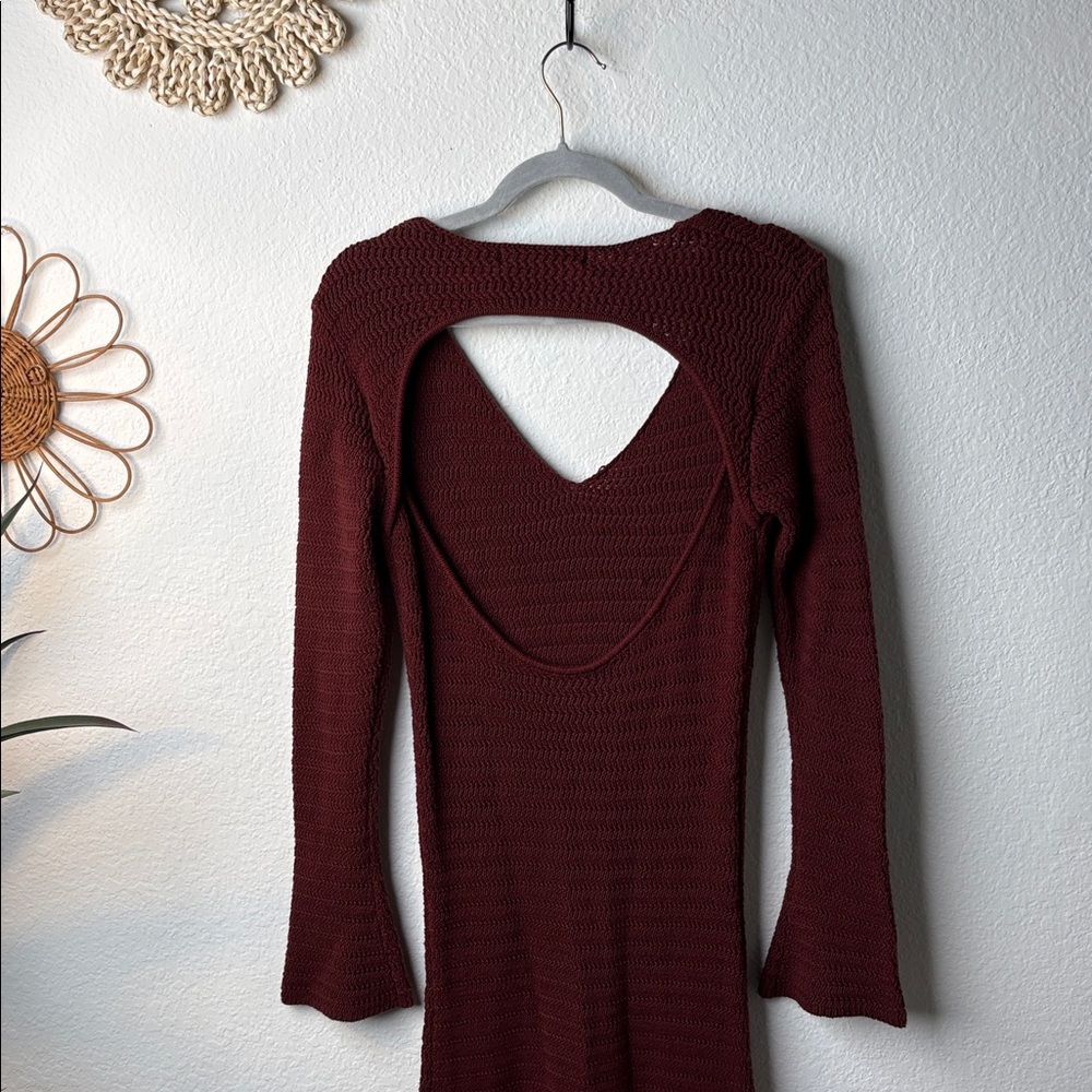 Free People Colbie Fauxchet Sweater Maxi Dress - Picture 7 of 7